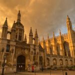 The Gatehouse and the Chapel of King's College, University of Cambridge