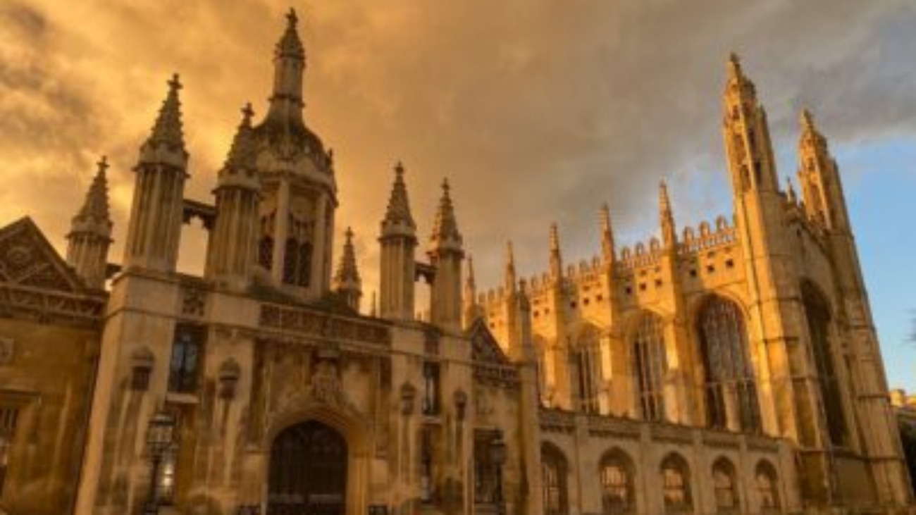 The Gatehouse and the Chapel of King's College, University of Cambridge